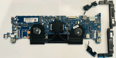 HP EliteBook x360 1040 G6 Motherboard w/ Fans Heatsink Speakers System Board OEM