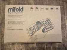 MIFOLD Grab-And-Go Compact Car Booster Portable Seat Model# MF12-U5/CHL/B2C