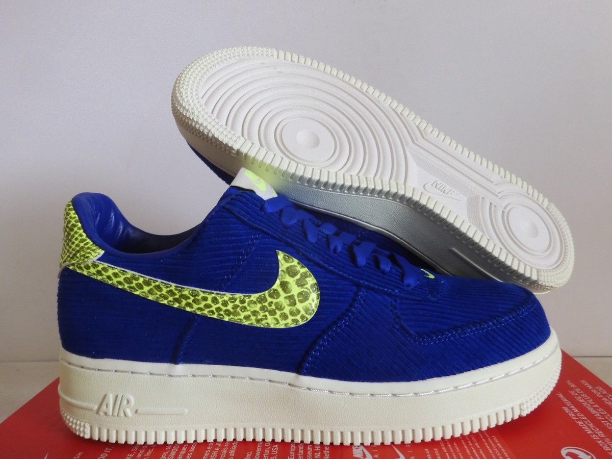 Nike Air Force 1 07 NXN X Olivia Kim No Cover Blue Womens Sz 8 