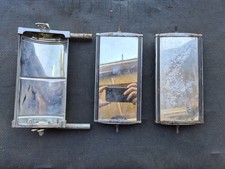 Vintage Chrome West Coast Mirror Heads Truck Tow Mirror Swing Arm Set Of 3