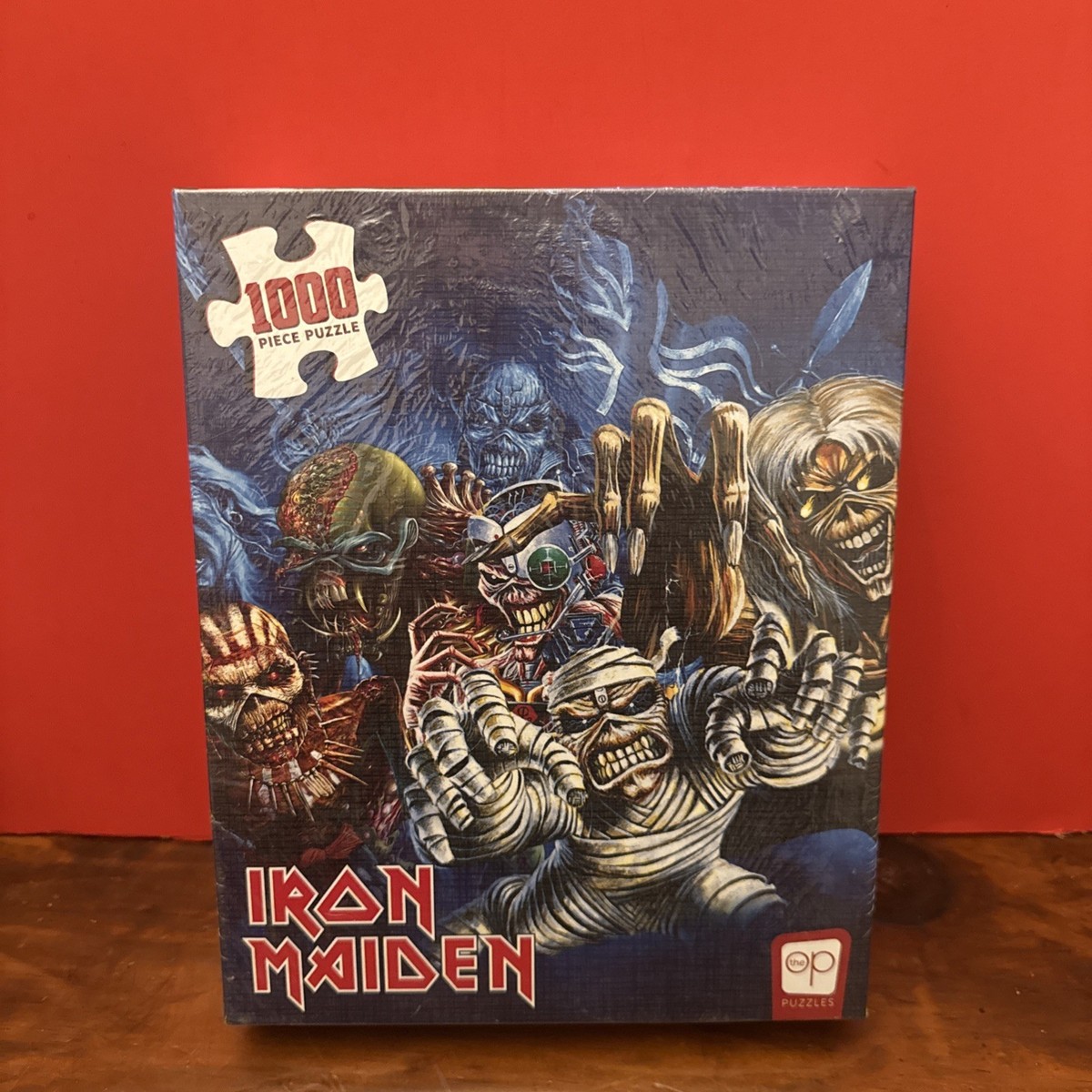 Iron Maiden “The Faces of Eddie” Jigsaw Puzzle 1000-Pieces Iron