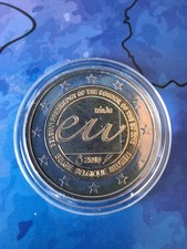 2 Euro Gedenkm&uuml;nze Belgien 2010: "EU Ratspr&auml;sidentschaft", unzirkuliert