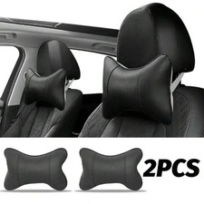 Auto Car Seat Headrest with Breathable Mesh Pillow Head And Neck Rest Cushion