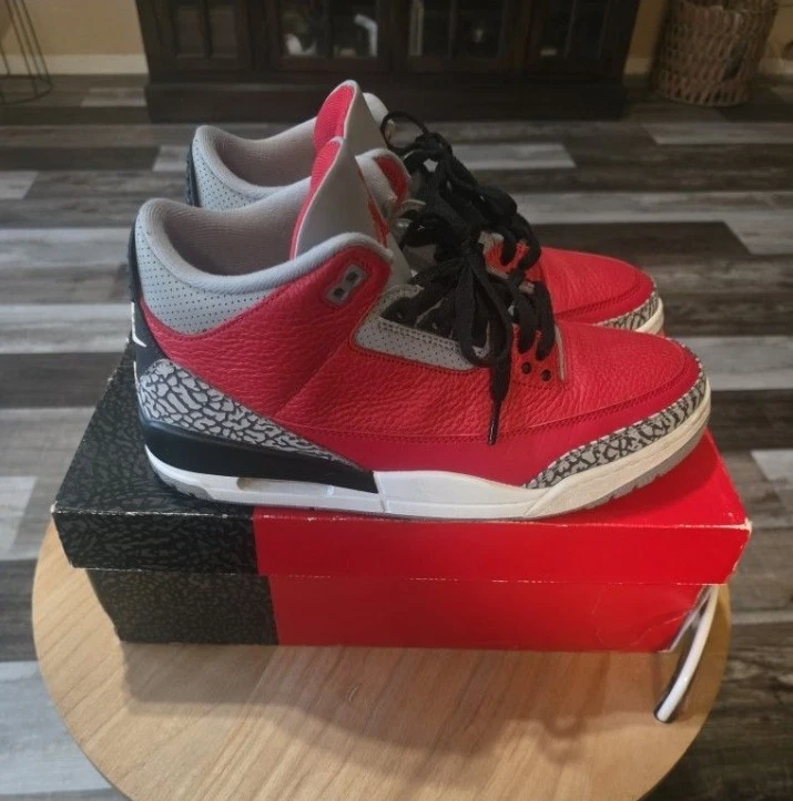 新品 Jordan 3 Mid RetroMCS スパイク セメント 希少 Jordan 3 Retro SE Mid Unite for Sale - Authenticity Guaranteed - eBay