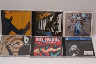 6 CDs Bill Evans, Fusion Jazz Saxophon, ex Miles Davis, Hancock, McLaughlin etc