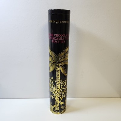 Fortnum & Mason Dunkle Schokolade Macadamianüsse Sammler LEERE DOSE