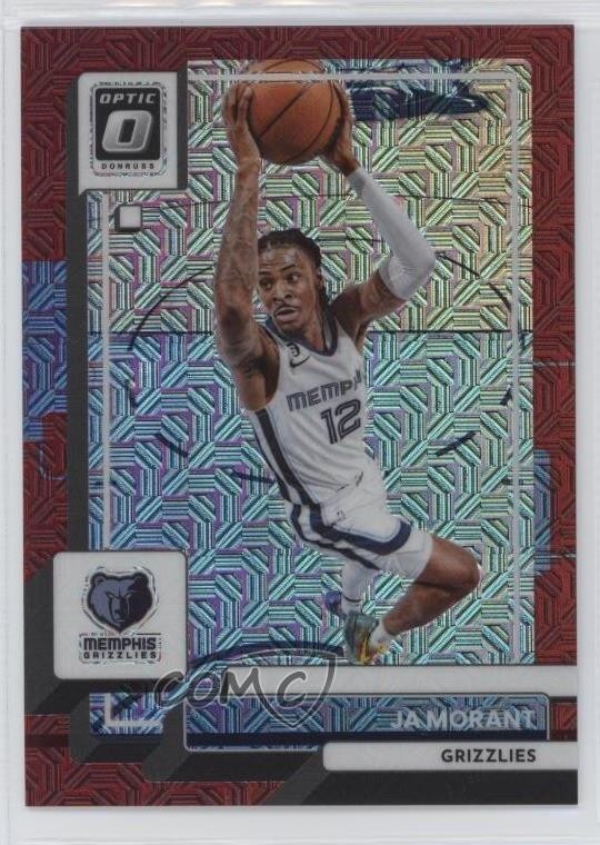 2022-23 Panini Donruss Optic Choice Red Prizm 43/88 Ja Morant #176 18fx