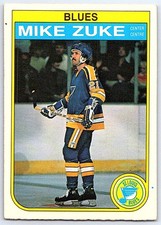 1982-83 O-Pee-Chee Mike Zuke St. Louis Blues #313