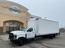 2019 Chevrolet Silverado 6500 HD Diesel Box Truck By International Duramax 6.6 L