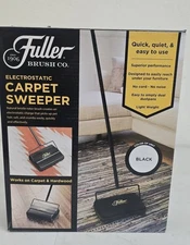 Fuller Brush 17033 Electrostatic Carpet & Floor Sweeper, Black