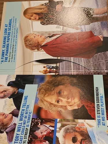 THE LAUNDROMAT Steven Soderbergh RARE 2019 FYC DVD Netflix Awards Screener PROMO - Picture 3 of 3