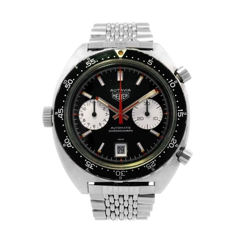 Heuer Autavia Two Register Chrono SS 42mm