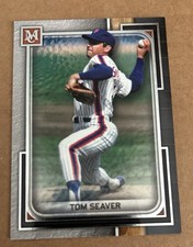 2023 Topps Museum Collection - Mets/ Reds HOF Pitcher Tom Seaver #72! Nice Card