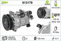 Valeo Kompressor, Klimaanlage 813179 FüR CitroËN Peugeot
