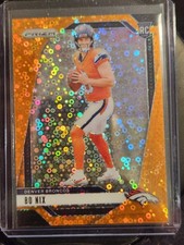 2024 Panini Prizm - Orange Disco - Bo Nix RC Broncos