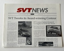 1998 Ford SVT News Vol 4 Issue 1 Newsletter C...