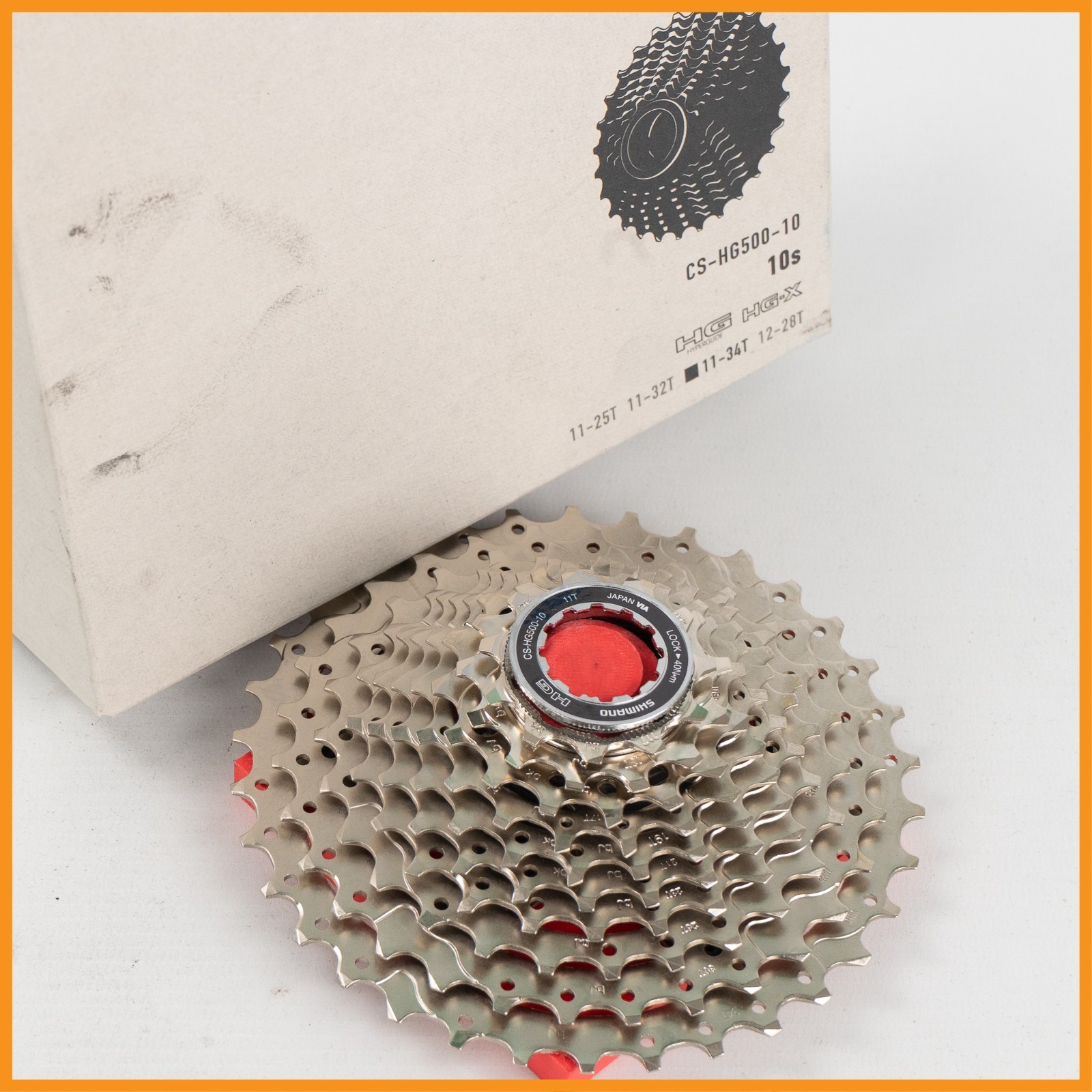 SHIMANO CS-HG500 CASSETTE 10 11-34 speed ratios road racing 