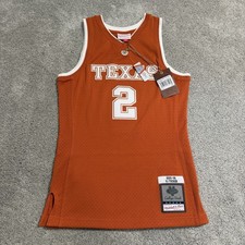 Mitchell & Ness PJ Tucker Texas Longhorns Jersey Mens S Orange Swingman 2005-06