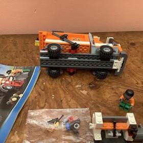 Lego 7991 City Recycle Truck Manuals Minifigure Partial Set With Booklet