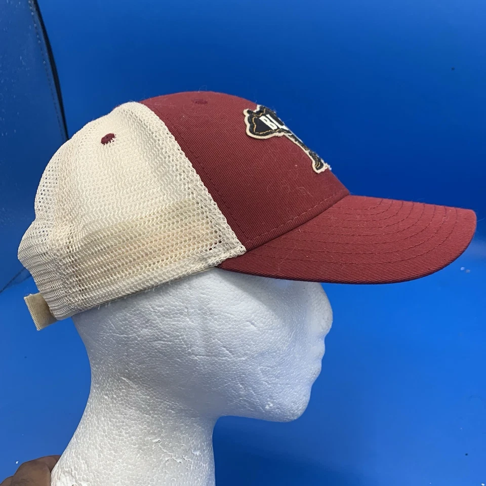 黑色 MTN 网眼平沿帽卡车司机帽 — 第 4/4 张图片