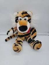 PBC International Plush Tiger Bow Tie Sofisticat Vintage Stuffed Animal Toy Soft