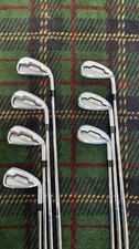 Callaway Quantum Max OS Irons 5-AW 1" 2 Up KBS Max 90 Stiff Flex MINT 