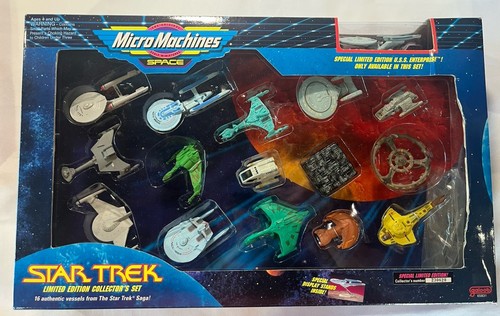 NIB Micro Machines Star Trek Limited Edition Collectors Set 1 2 3 Lot I II III - Picture 2 of 21