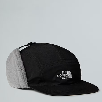 NEW* UNISEX THE NORTH Yumiori Trapper Hat Black-Smoked Pearl