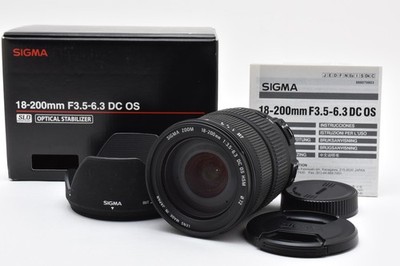 [Near MINT] Sigma AF 18-200mm f/3.5-6.3 DC OS HSM For Nikon F Mount From JAPAN