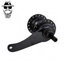 ORIGINAL LOWRIDER Black Coaster Brake 36H 3/8 Axle 18T Sprocket 1Speed Rear Hub