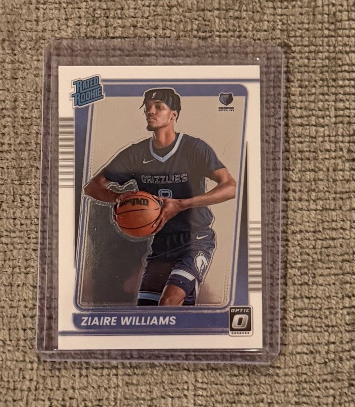 2021-22 Panini Donruss Optic - Rated Rookie Ziaire Williams #198 (RC)