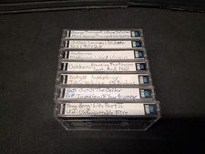 7 Used Maxell UDS-II 90 Chrome Type II Cassette Tape Lot HiFi Japan 1985