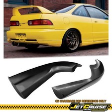 Fits 98-01 Acura Integra Hatchback Rear Bumper Lip Side Corner Apron Spat Pu 2pc Fits 98-01 Acura Integra Hatchback Rear Bumper Lip Side Corner Apron Spat Pu 2pc