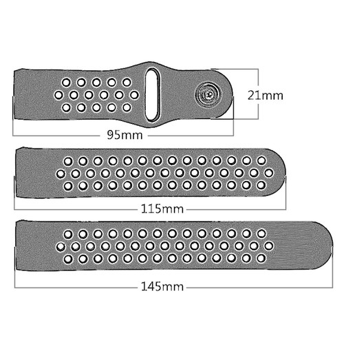 Replacement Silicone Watch Band Strap Wristband For Fitbit Charge 4/Charge 3 SE - Picture 54 of 103