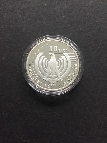 BRD 10 Euro Gedenkmünze / 125 Jahre Automobil / Spiegelglanz - Bild 2 von 2