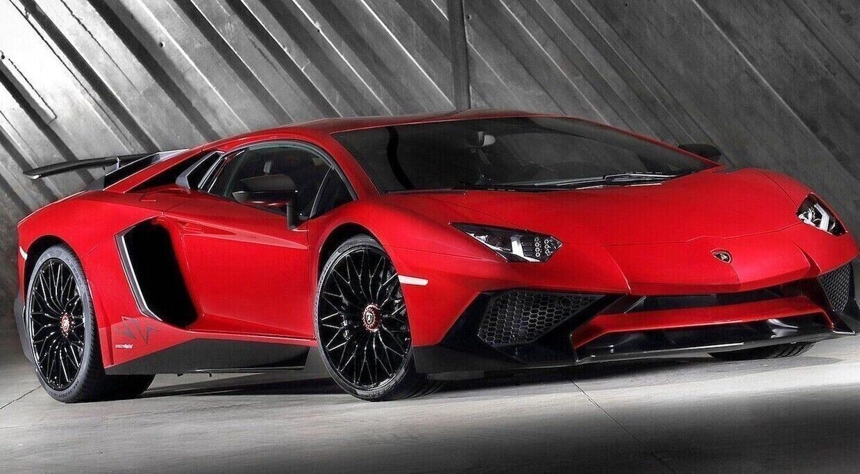 Factory Lamborghini Aventador SVJ Wheels Dianthus Set 4 Genuine OEM Center-Lock