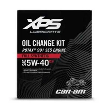 Can-am 4T 5W-40 Full Synthetic Oil Change Kit for Rotax 991 (SE5) engine 4T 5W-4