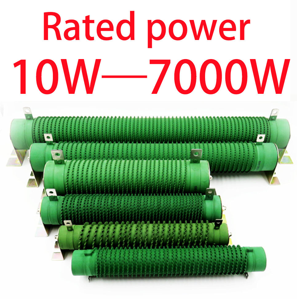 10W-7KW Ceramic Resistor 1Ω-200Ω Inverter Load Test w/Mounting Kit