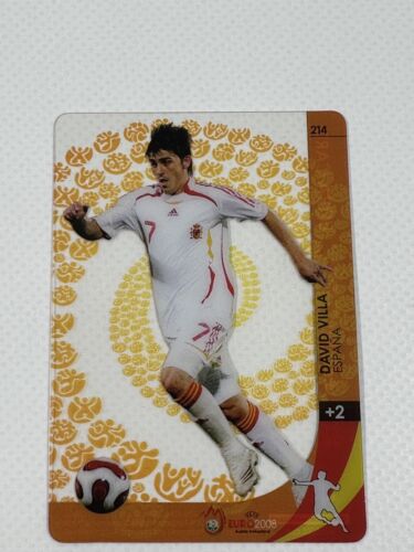 Retro Panini Euro 2008 David Villa tarjetas coleccionables tarjetas R76 - Imagen 1 de 2