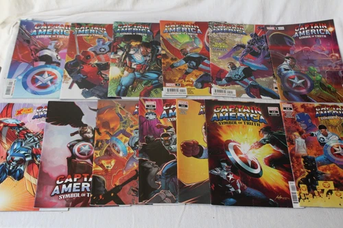Captain America Symbol Of Truth 1-14 Near Complete Set Lot NM Marvel Comics 2022