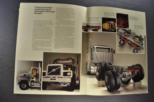 1982 Volvo N10 Truck Catalog Brochure Turbo 6 Semi Cargo Dump Nice Original - Picture 5 of 7