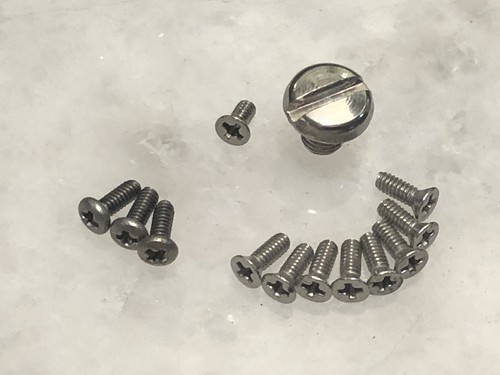 Stainless Steel Screw Set For Emerson Folder Knife CQC-7 CQC-8 Set of 13pcs - Picture 1 of 9