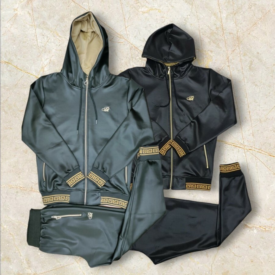 URBAN MEN DESIGNER TRACKSUIT TIME IS MONEY NEW HIP HOP ERA