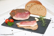 Original Thüringer Wurst - Schinkenspeck mit Pfefferrand