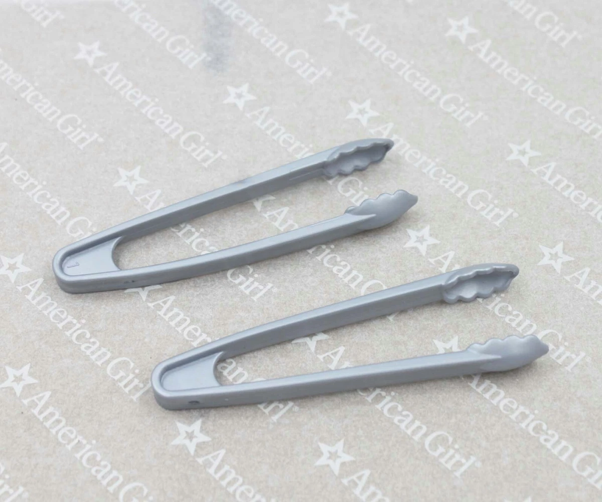 American Girl 2pcs Tongs from Campus Snack Cart Lea's Fruit Stand for 18'' doll