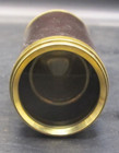 Wrapped Leather & Brass Telescopic Spyglass Collapsible Seafaring Magnifier — photo 5