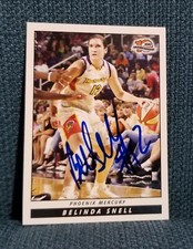 Autographed Belinda Snell 2006 Rittenhouse WNBA Card #76 Phoenix Mercury Storm