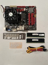 BIOSTAR A780L3L MOTHERBOARD AMD PHENOM II X 4 B45 CPU 8GB SUPER TALENT RAM