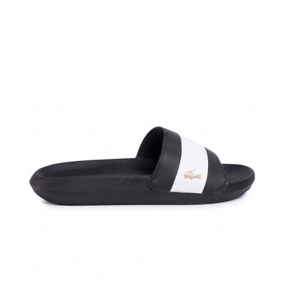 Lacoste Croco Slide 120 Womens Black Sliders