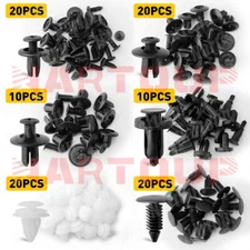 Nartoup 100 PCS Clips for Nissan Box Set Bumper Fender Liner Push Type Retainer